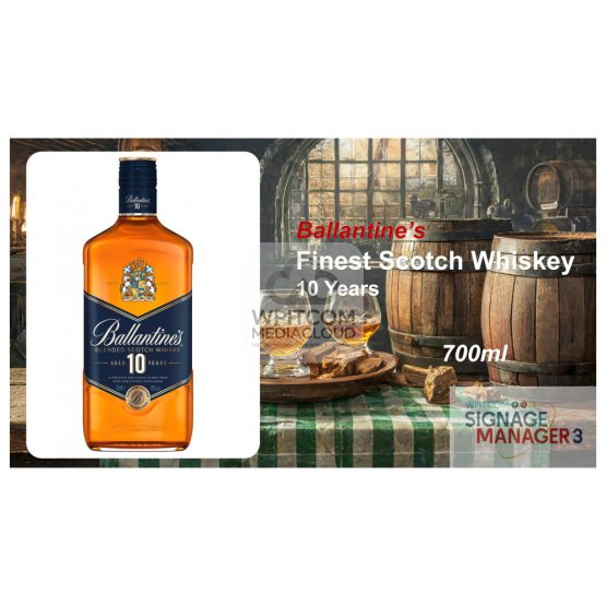 Ballantines 10 year Scotch