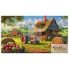 Romantic apple farm painting