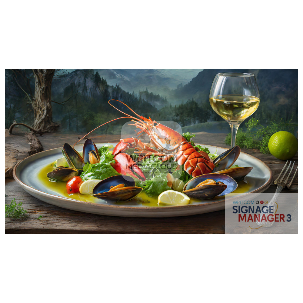 Lobster in the woods