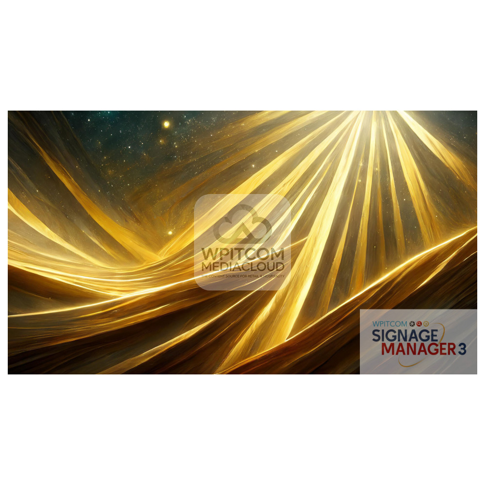 Yellow Background with rays origin in cente