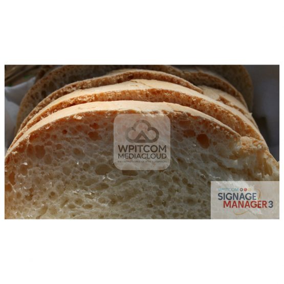 Background with a white bread