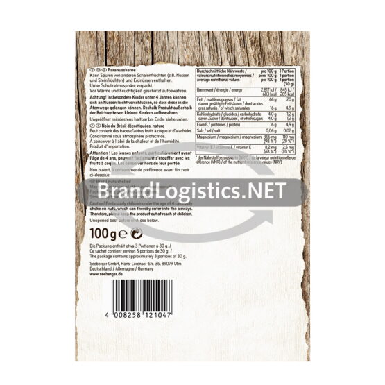 4008258121047-Seeberger Paranusskerne 100 g