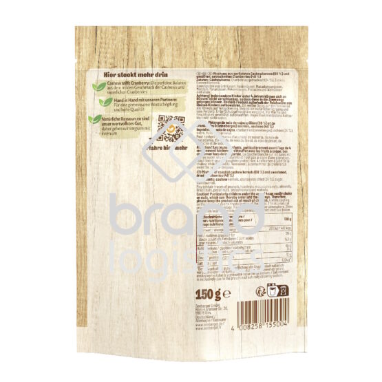 4008258155004-Seeberger Cashew-Cranberry-Mix 150 g