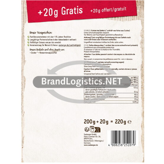 4008258252079-Seeberger Datteln entsteint 220 g