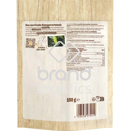 4008258274019-Seeberger Bananenchips 150 g