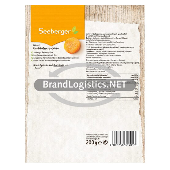 4008258359013-Seeberger Aprikosen 200 g