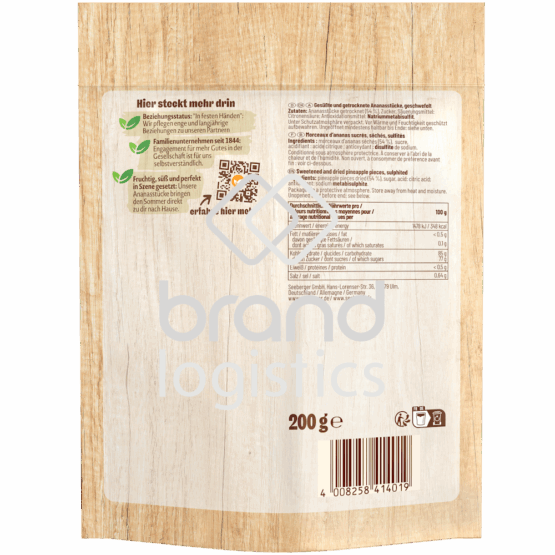 4008258414019-Seeberger Ananasstücke 200 g