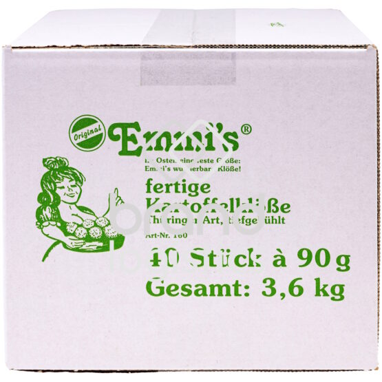 4009268311855-Emmi’s fertige Kartoffelklöße “Thüringer Art” tiefgekühlt 40×90 g
