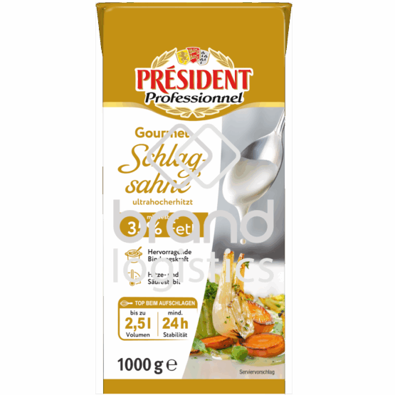 4036500001847-Président Professionnel Gourmet Schlagsahne 35% 1 kg