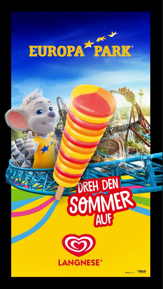 Langnese Europa-Park Sommer 2024 Spot 9x16