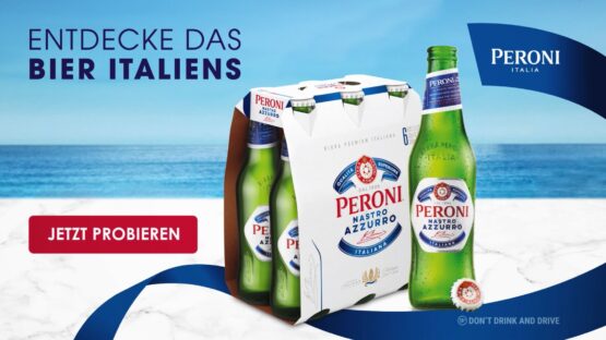 PERONI Nastro Azzurro Spot - Entdecke das Bier Italiens 16x9