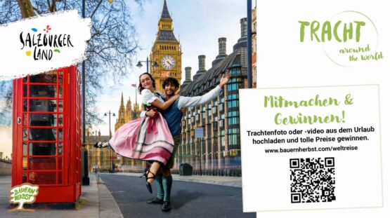 SalzburgerLand Tracht Gewinnspiel London Spot 16x9