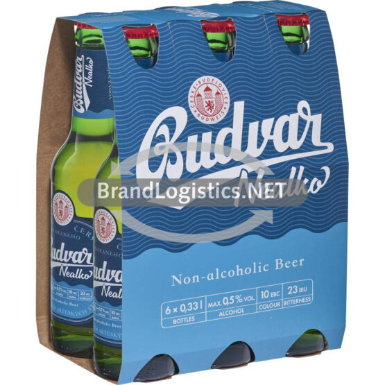 Budweiser Budvar Nealko Alkoholfrei 0,5 % vol. 6x0,33 l