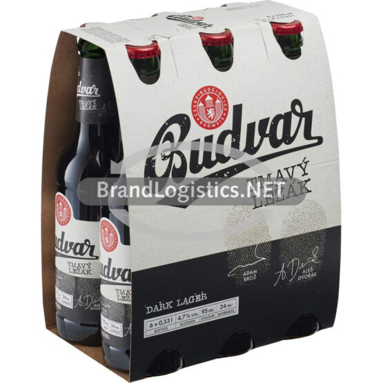 Budweiser Budvar Dark Lager 4,7% vol. 6x0,33 l