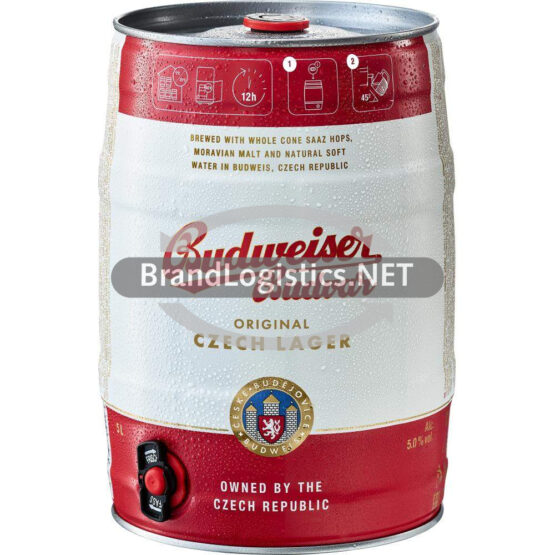 Budweiser Budvar Premium Lager 5 % vol. 5 l