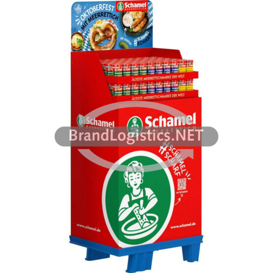 Schamel Bayerischer Meerrettich 3-fach Oktoberfest Display 120 St.