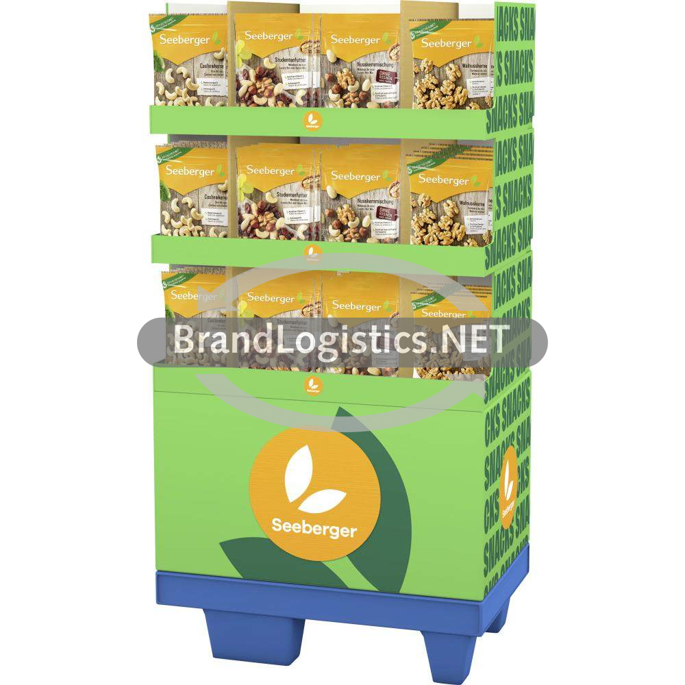 Seeberger Nusskerne/Snack 4-fach Display 138 St.