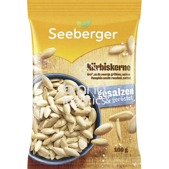 4008258043073-Seeberger Kürbiskerne geröstet, gesalzen 100 g