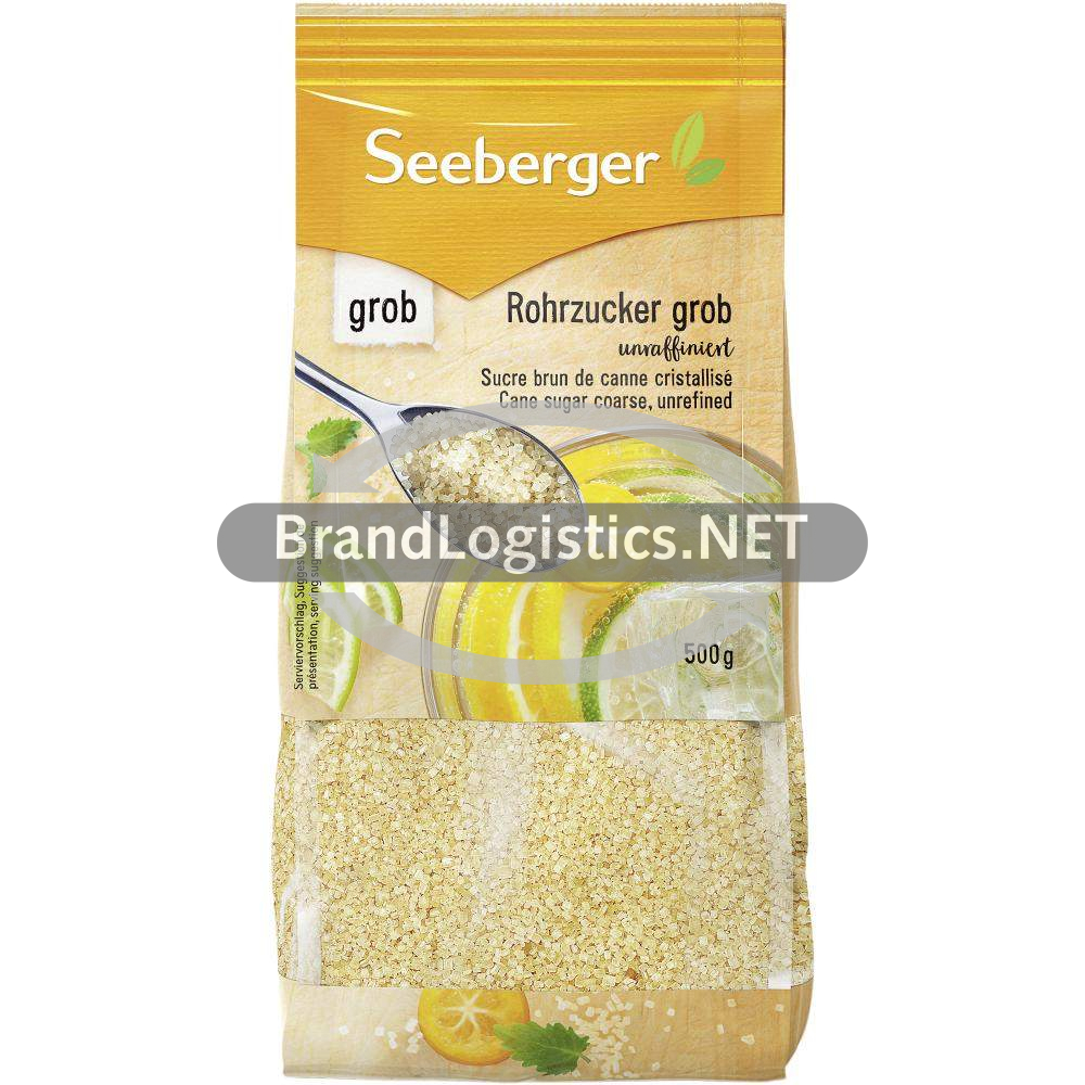 Seeberger Rohrzucker grob unraffiniert 500 g