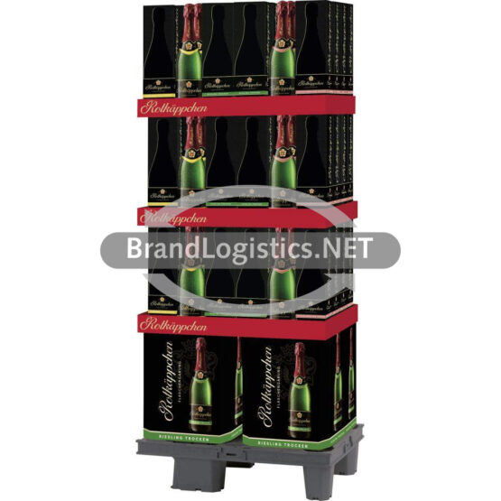 Rotkäppchen Sekt 3-fach Display 96x0,75 l