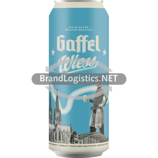 Gaffel Wiess Dose 0,5 l