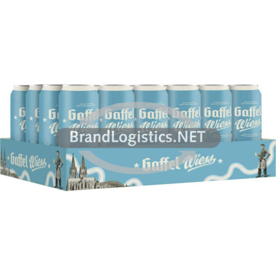 Gaffel Wiess Tray 24x0,5l Dose