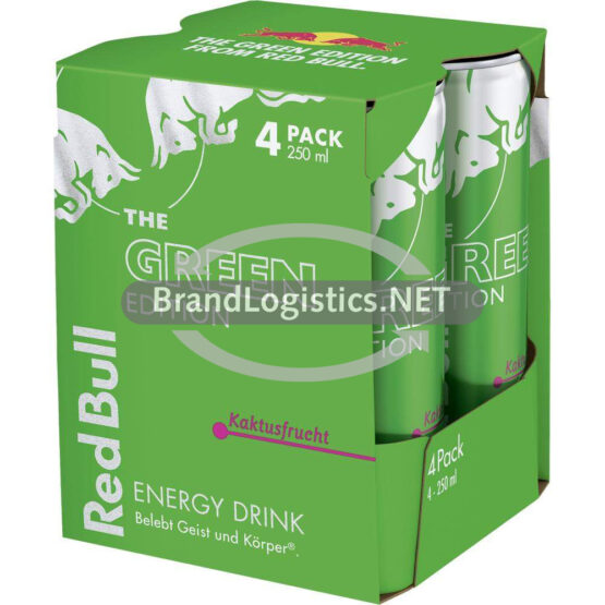 Red Bull Green Edition Kaktusfrucht 4x250 ml DPG