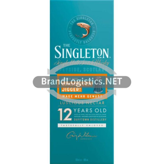 Singleton 12y 40% Vol. 0,7 l mit Jigger