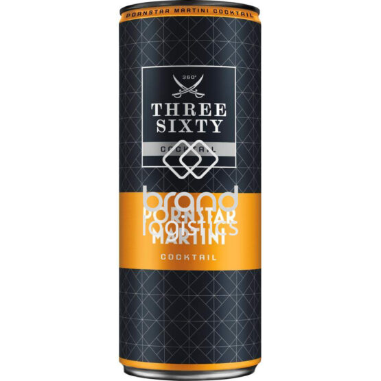 Three Sixty Pornstar Martini Cocktail 10% vol. 0,25 l