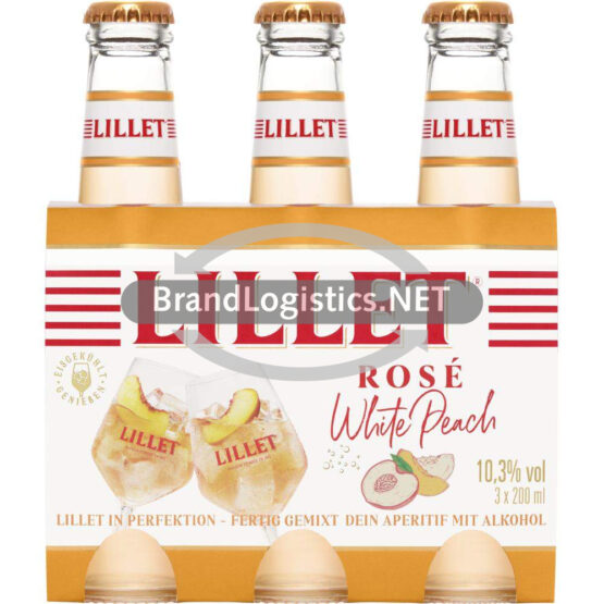 Lillet White Peach 10,3% vol. 3x0,2 l