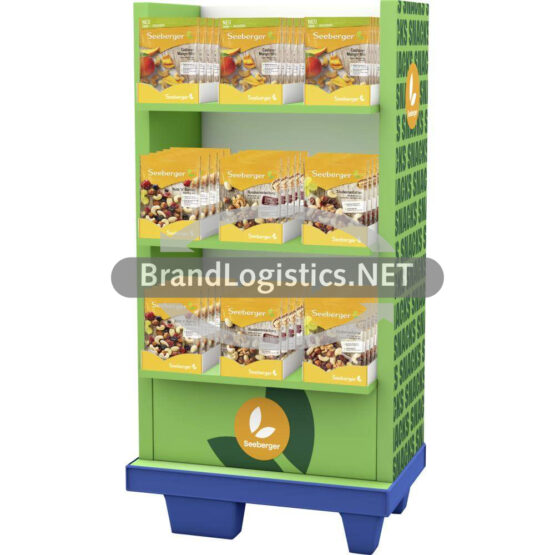 Seeberger Snackmix 4-fach 1/4CH Display 108x150 g