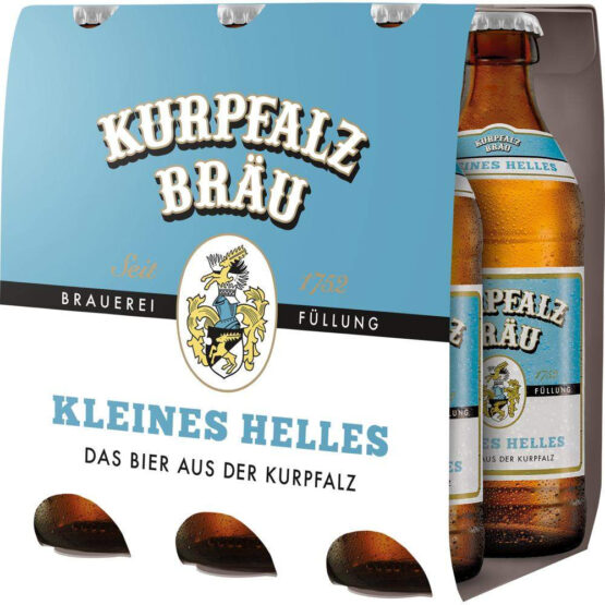 Kurpfalzbräu Kleines Helles Sixpack 6x0,33 l