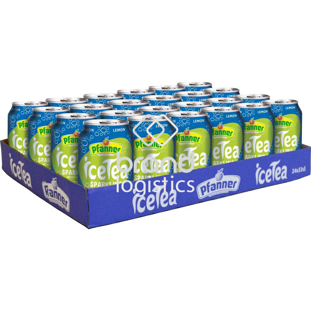 Pfanner Eistee Lemon sparkling 24x0,33 l