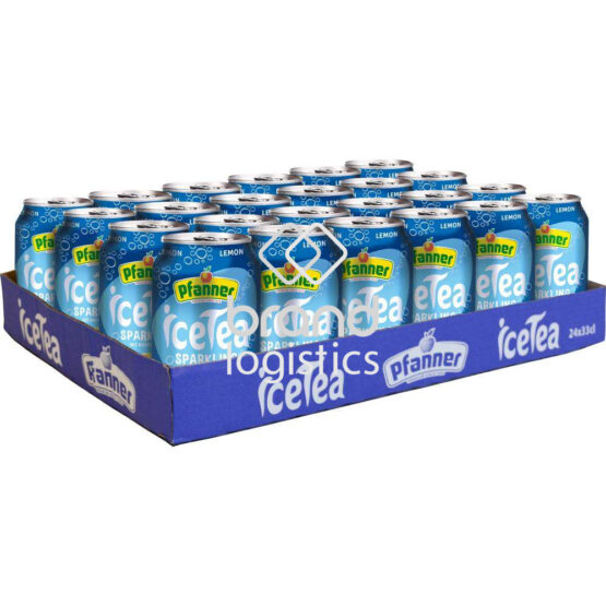 Pfanner Eistee Lemon zero sparkling 24x0,33 l