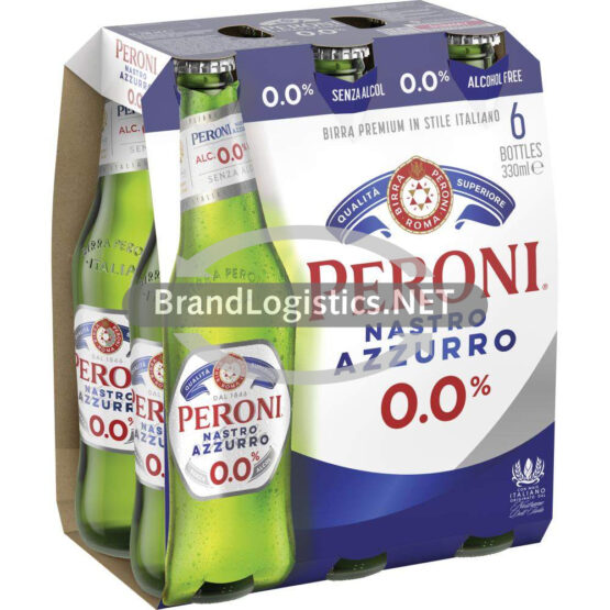 PERONI Nastro Azzurro 0,0% 6x0,33 l