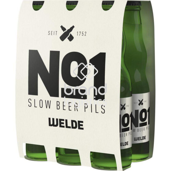 WELDE No.1 Slow Beer Pils 6x0,5 l