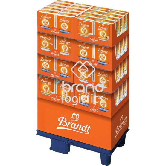 Brandt Der Markenzwieback 3-fach 1/4 CH Display 120x225 g