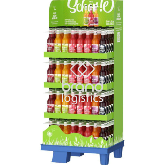 beckers bester Mixdisplay Schor!e 5-fach sortiert 192 x 0,33 l