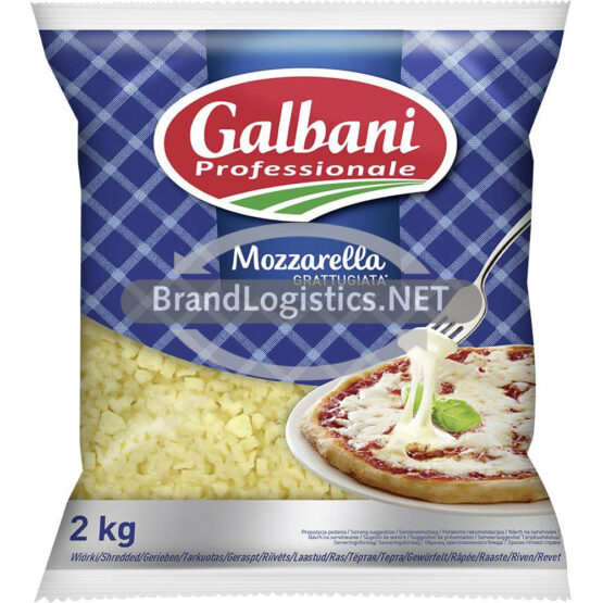 Galbani Mozzarella Grattugiata 40 % Fett i. Tr. 2 kg