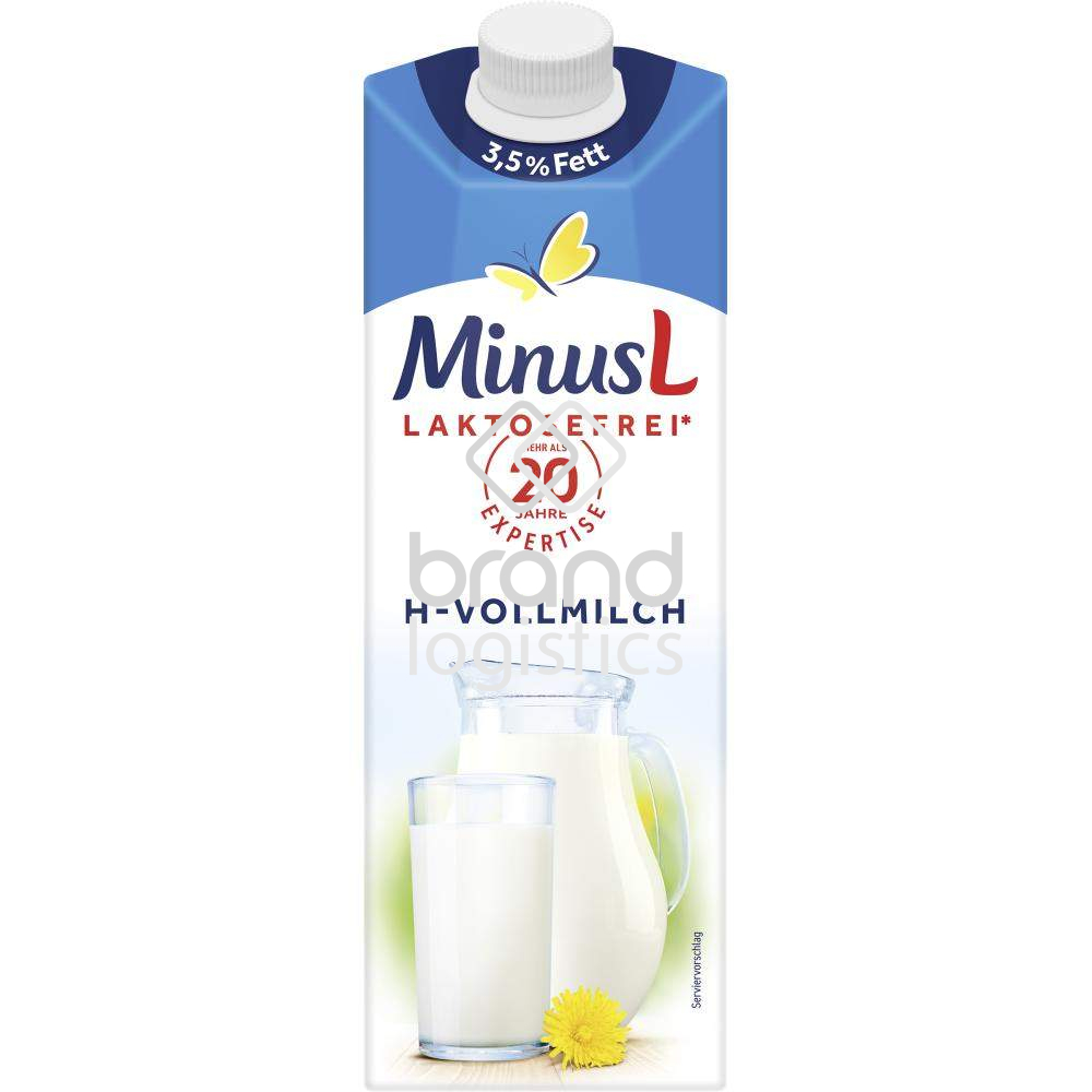 MinusL H-Vollmilch 3,5 % Fett 1l