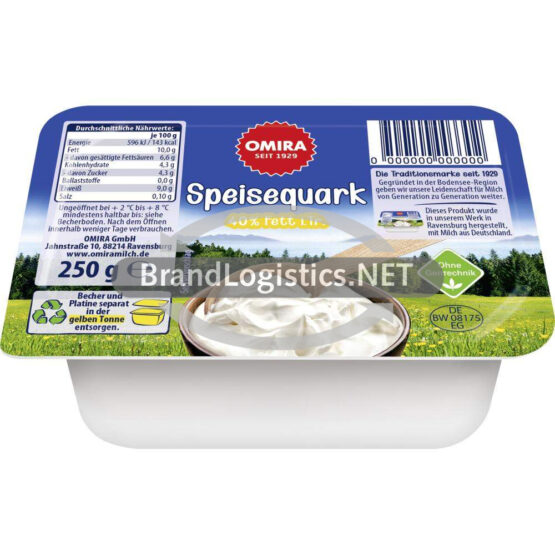 OMIRA Bodensee Speisequark 40% 250 g