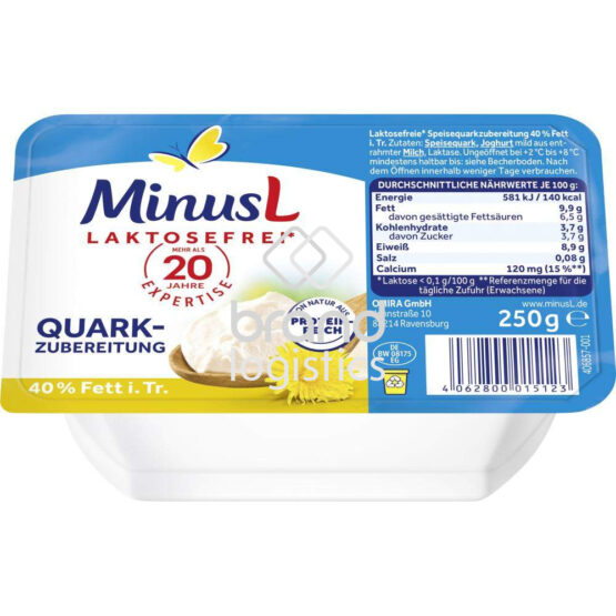 MinusL Speisequarkzubereitung 40 % Fett i. Tr. 250 g