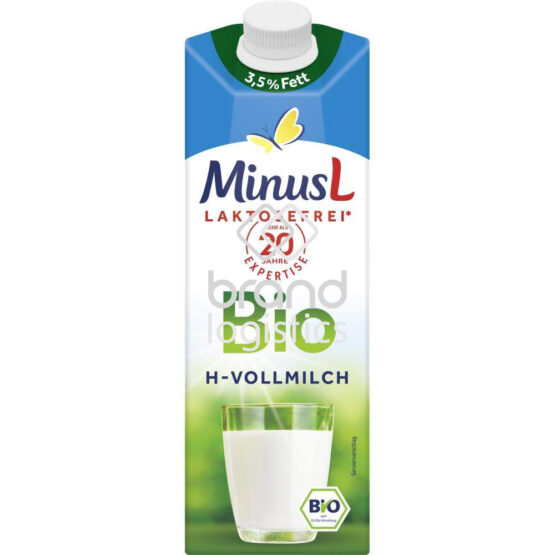 MinusL Bio H-Vollmilch 3,5 % Fett 1l