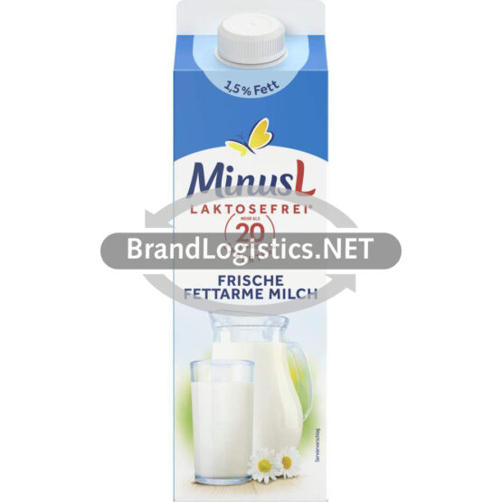 MinusL Frische fettarme Milch 1,5 % Fett 1l