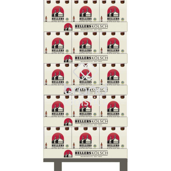Hellers Kölsch Display 44x6x0,33l