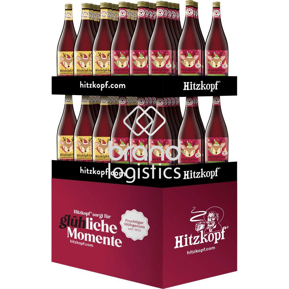 Hitzköpfchen Kinderpunsch Display gemischt