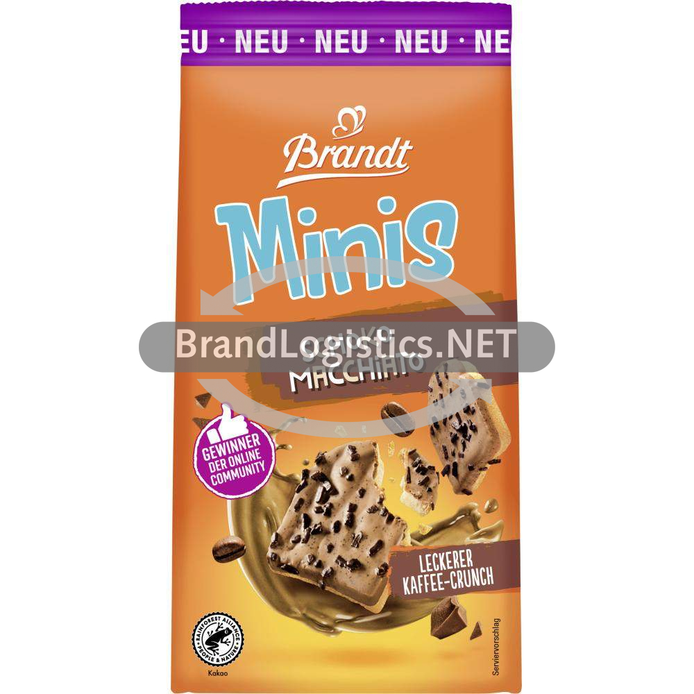 Brandt Minis Schoko-Macchiato 85 g