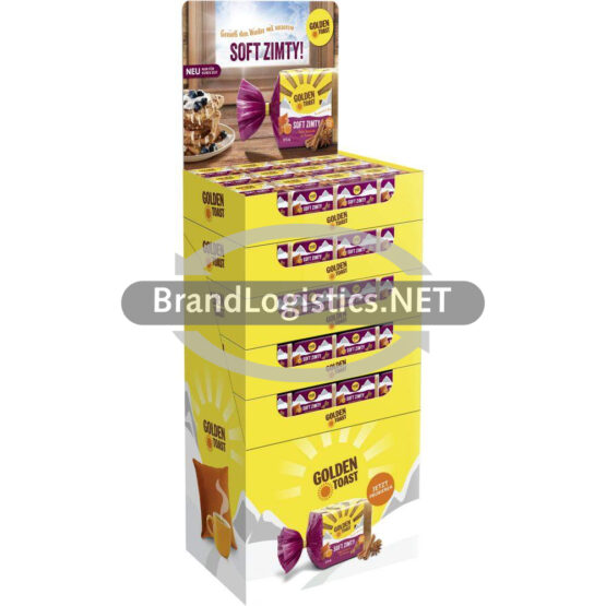 Lieken Golden Toast Soft Zimty 1/4CH Display 60x375 g