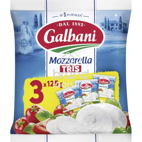 Galbani Mozzarella Tris 3x125 g