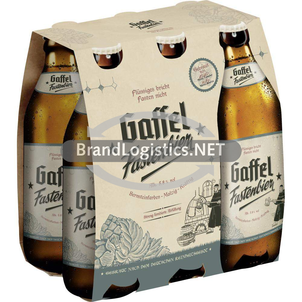 Gaffel Fastenbier Sixpack 6x0,33 l